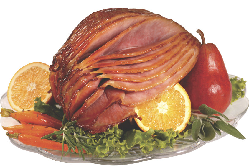 Grilled Ham Slice with Plum Glaze Indiana Kitchen® Brand Pork Products