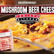 Bacon Mushroom Beer Cheese Soup Featuring Indiana Kitchen Bacon