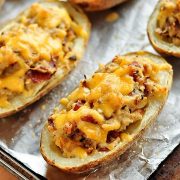 Bacon-Cheddar Twice-Baked Potatoes