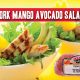 pork mango avocado salad featuring indiana kitchen pork tenderloin