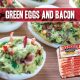 In honor of Seuss's birthday this week, some whimsical fare! We swear you'll love these Green Eggs and Bacon...here, there and everywhere! Introducing Avocado Deviled Eggs!