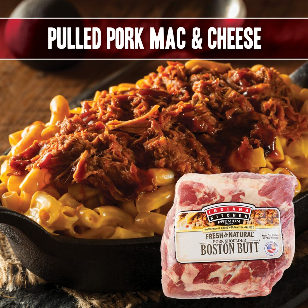 Pulled Pork Mac & Cheese - Indiana Kitchen