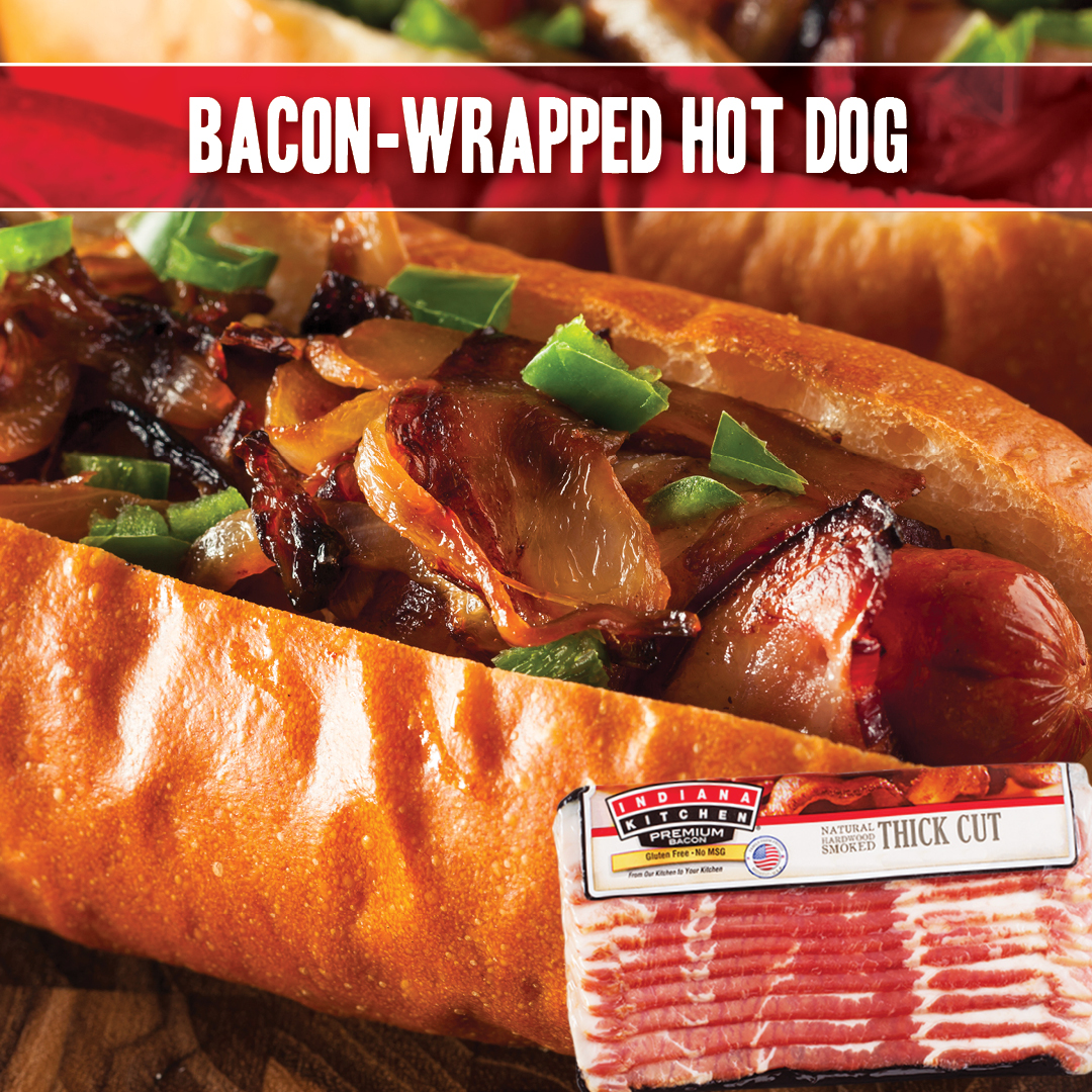 Bacon Wrapped Hot Dogs - Ready in 15 minutes or less