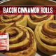 bacon cinnamon roll recipe featuring indiana kitchen bacon