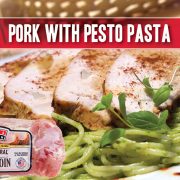pasta with pesto and indiana kitchen pork tenderloin