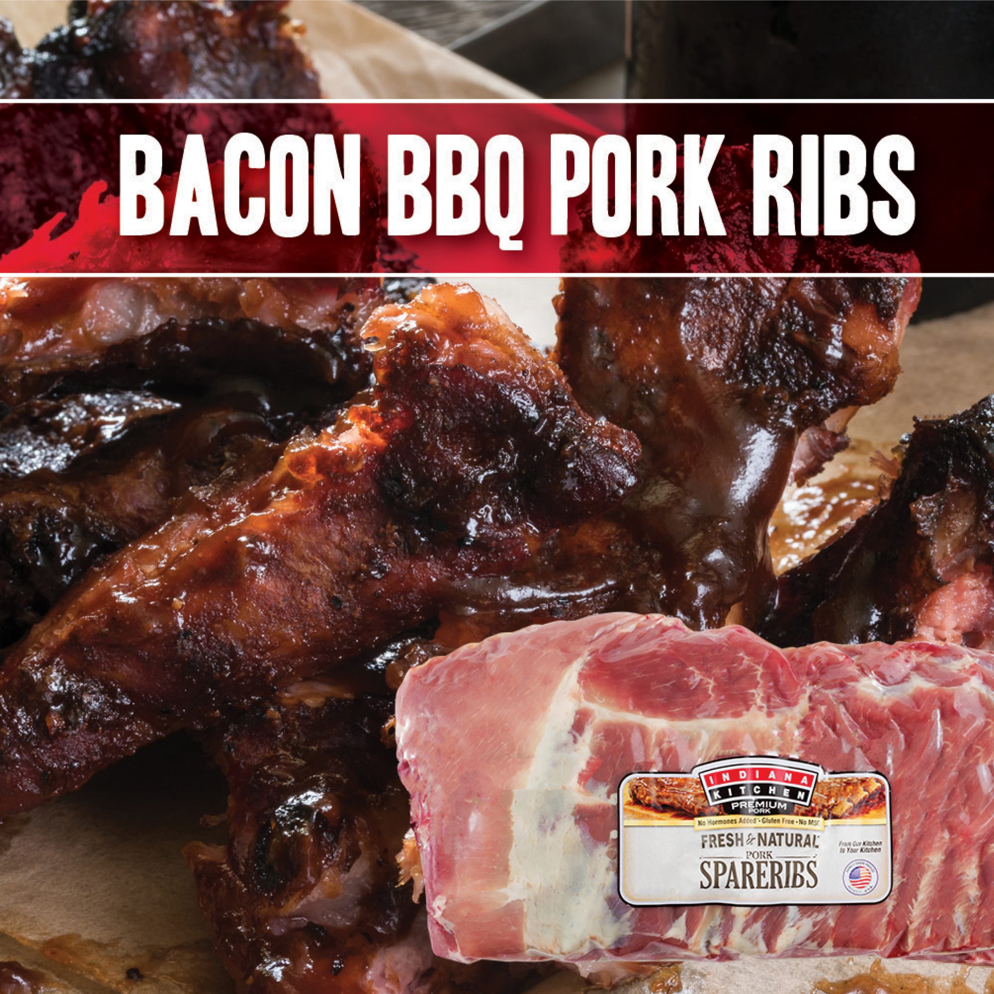 Pork Ribs with Bacon Indiana Kitchen Recipes