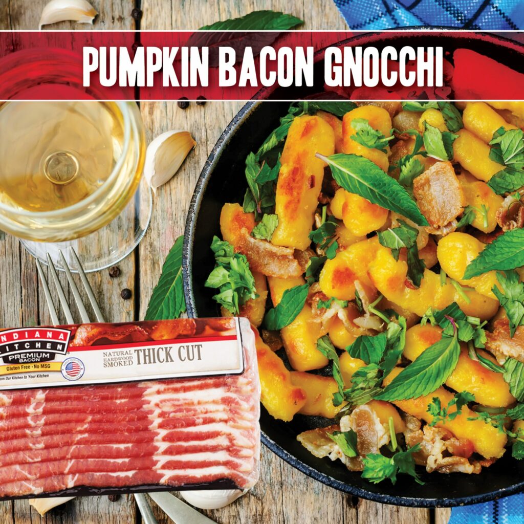 Pumpkin Bacon Gnocchi - Indiana Kitchen