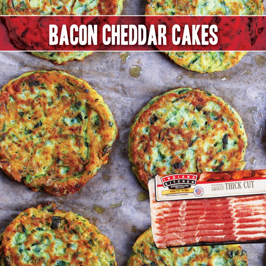 Bacon Cheddar Cakes - Indiana Kitchen