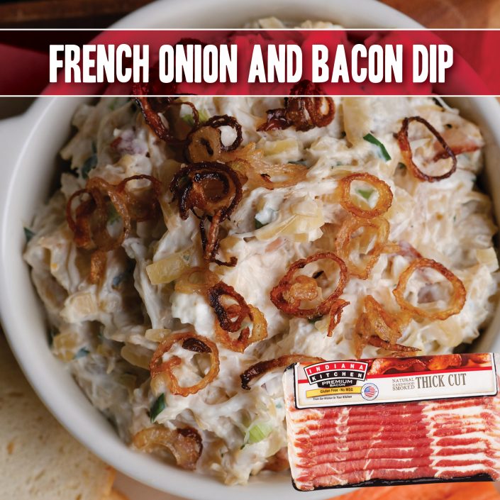 French Onion and Bacon Dip Indiana Kitchen