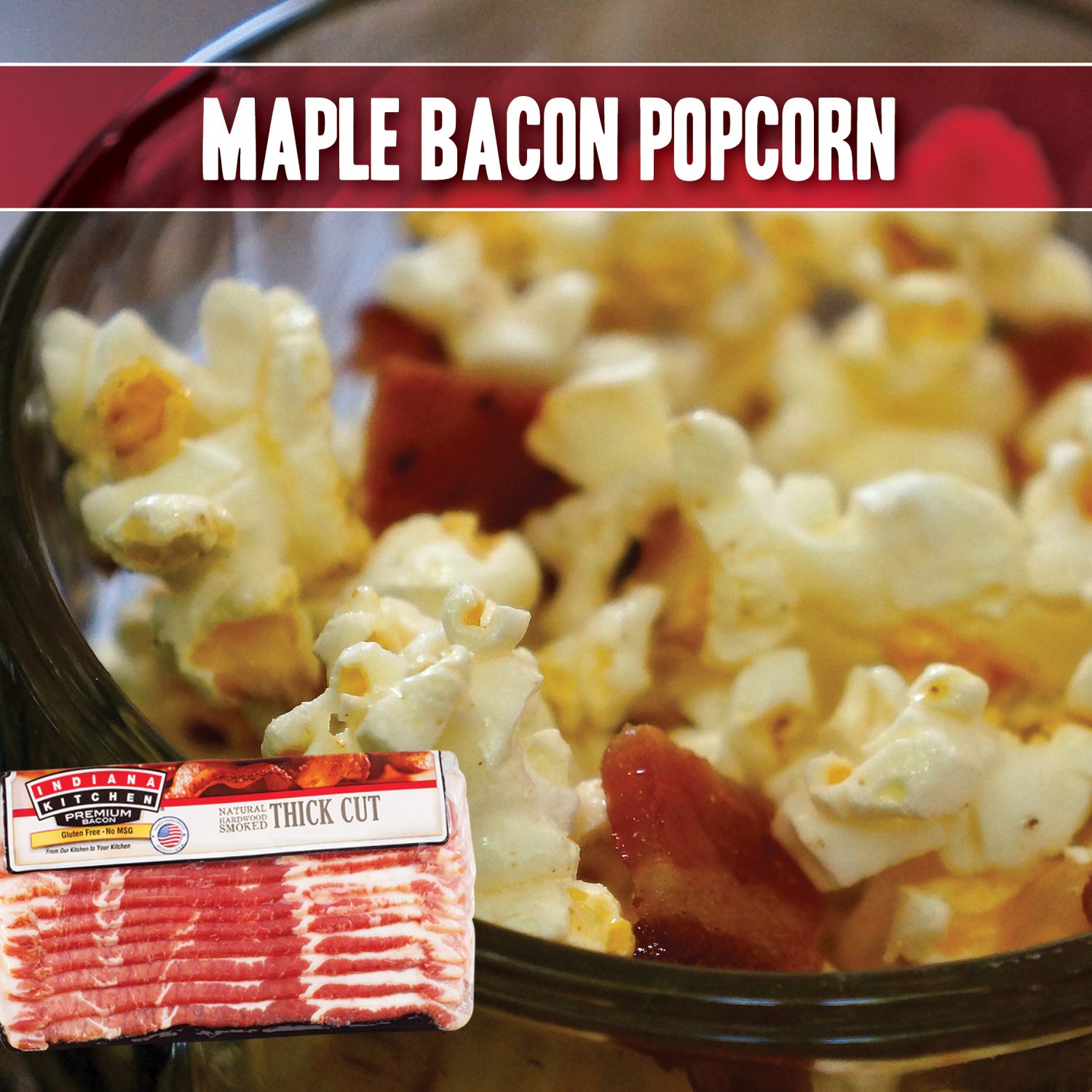 Maple Bacon Popcorn Indiana Kitchen